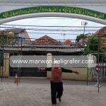 Kaligrafi Gapura Masjid Jami Nurul Hidayah Cipayung Jakarta Timur